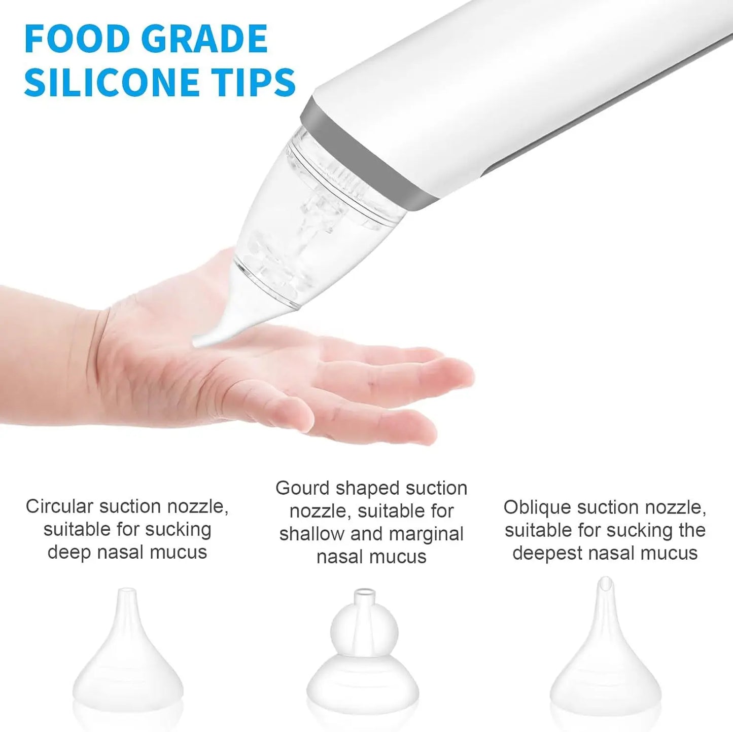 Aspirador Nasal eléctrico para bebé