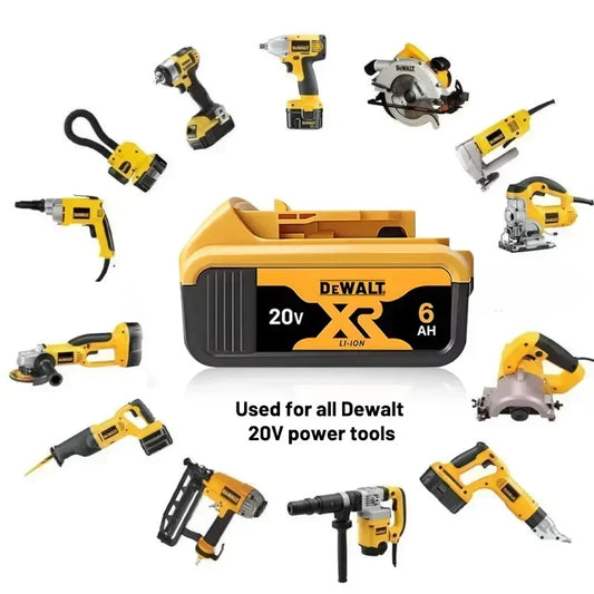 Batería Original DEWALT, 20V, 6AH,