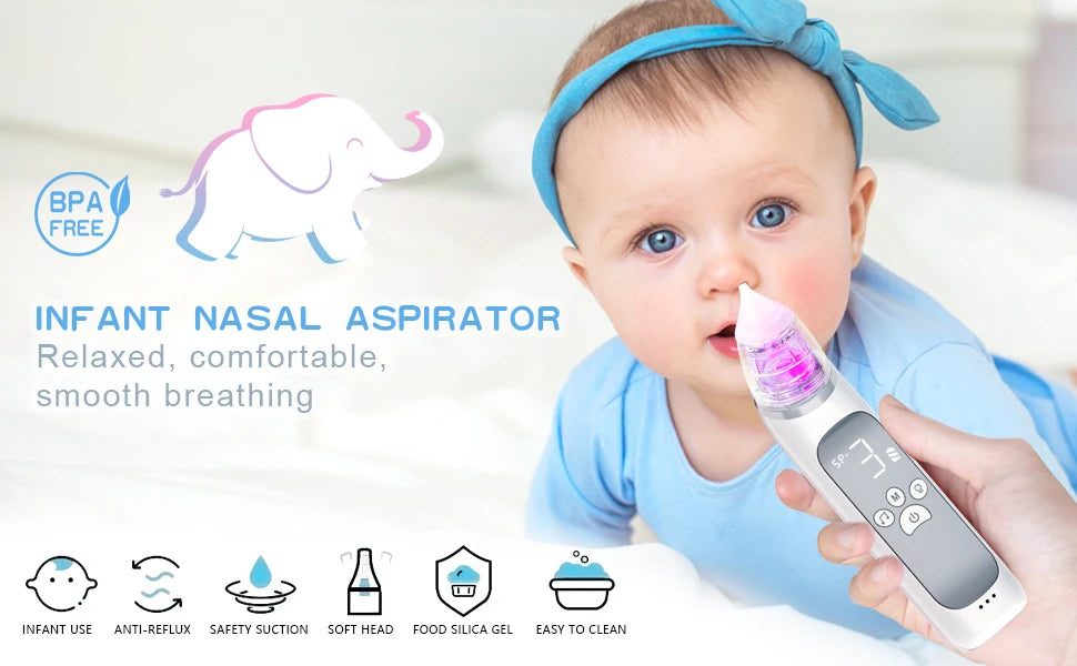 Aspirador Nasal eléctrico para bebé