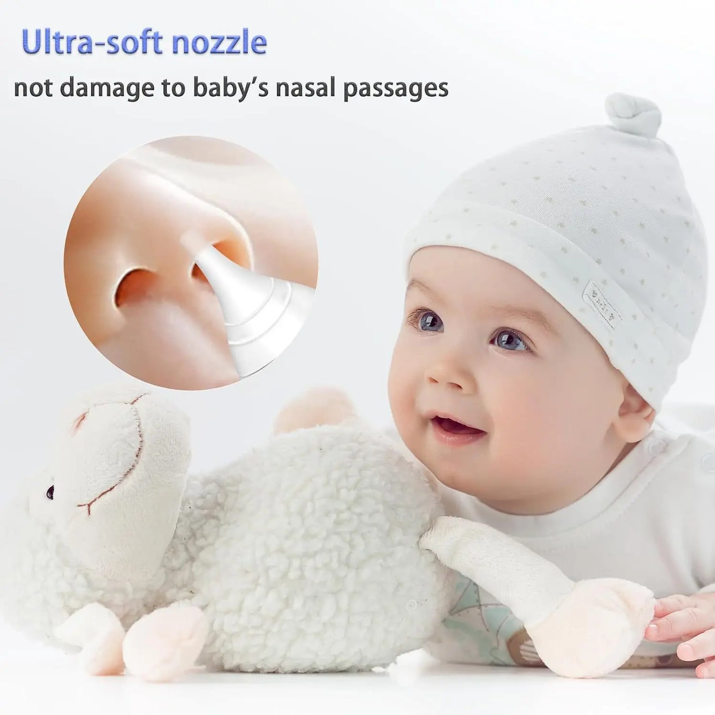 Aspirador Nasal eléctrico para bebé