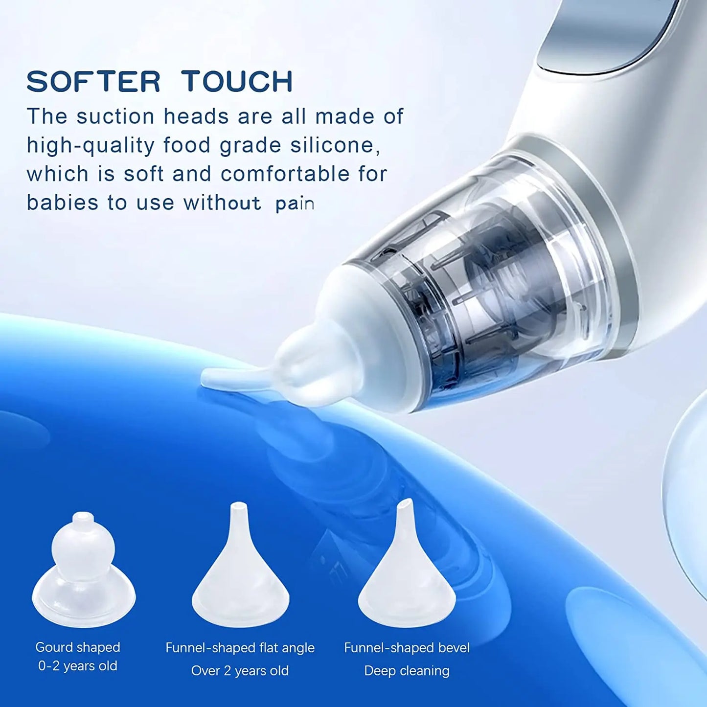 Aspirador Nasal eléctrico para bebé