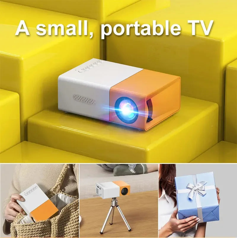 Mini proyector portátil YG300