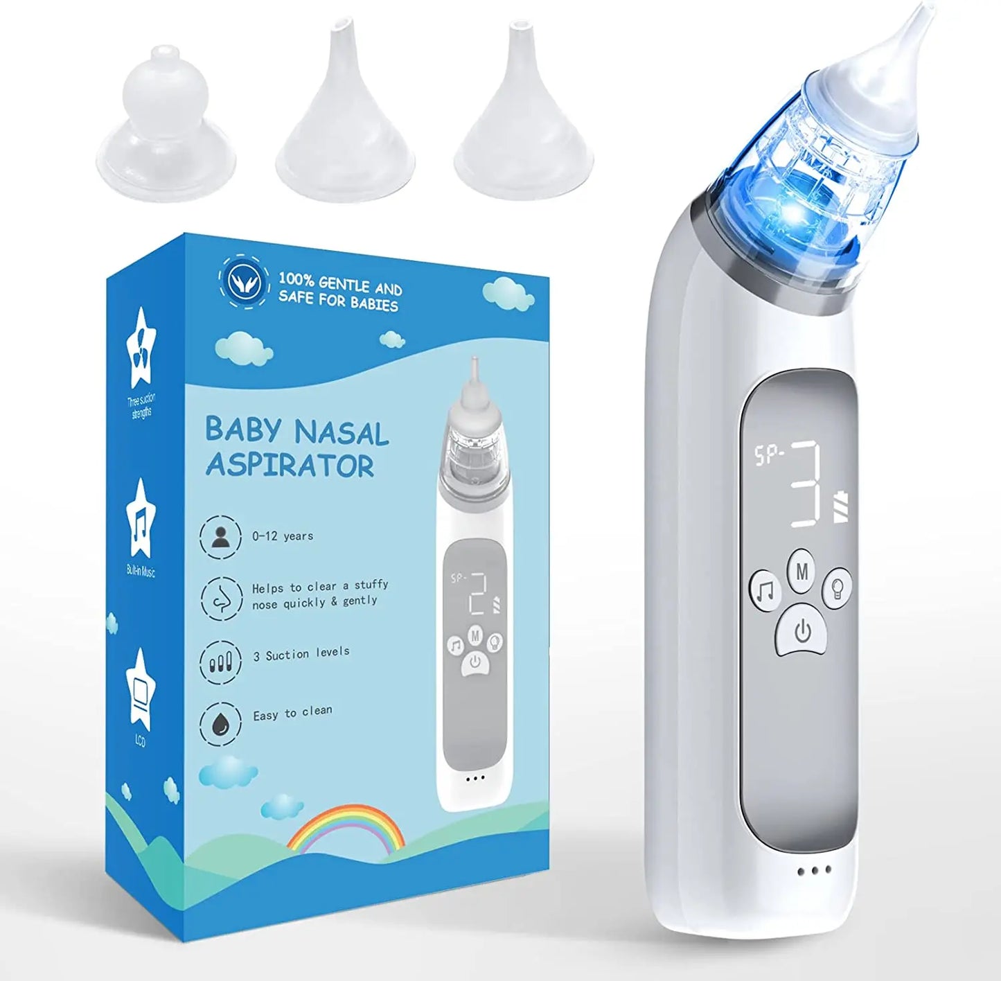 Aspirador Nasal eléctrico para bebé