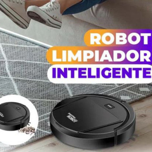 ROBOT LIMPIADOR INTELIGENTE ASPIRADOR Y TRAPEADOR 2 EN 1