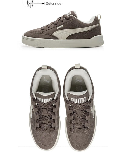 Zapatos Puma Brown para hombre y mujer, zapatillas New Park, zapatillas informales 40160606