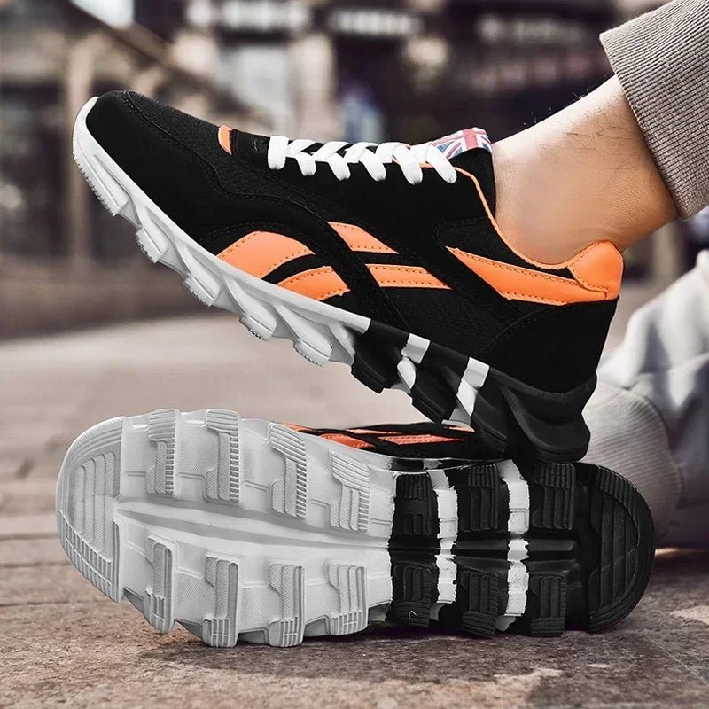 Zapatillas para correr Unisex 2022, zapatos deportivos cómodos para hombre, zapatos ligeros de tendencia para caminar para mujer, zapatillas transpirables para hombre