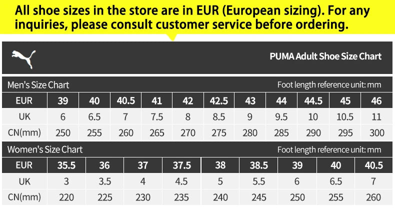 Puma genuino 24 invierno nuevos zapatos de skate clásicos transpirables minimalistas Unisex 394251-16