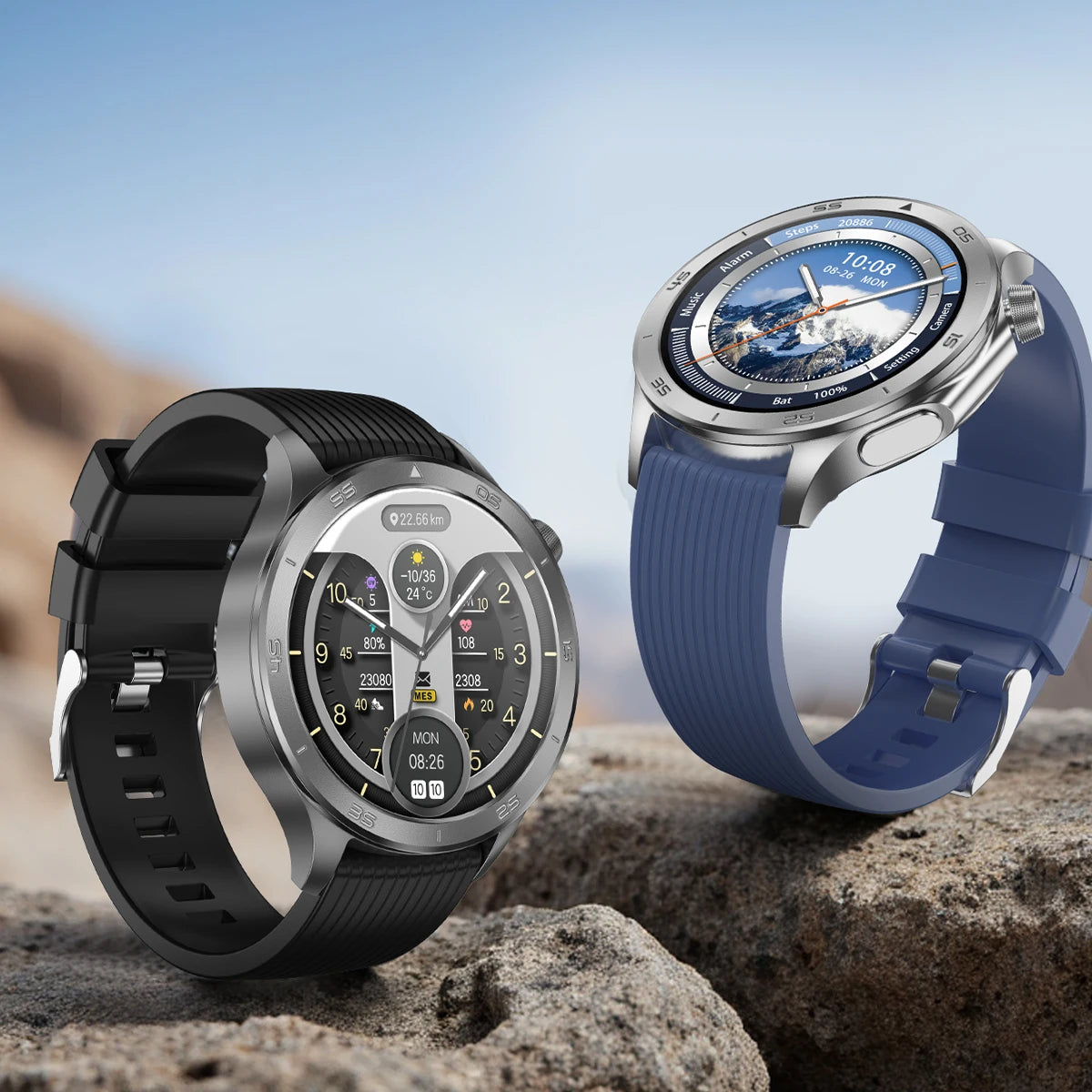 2025 nuevo reloj X reloj inteligente de negocios de alta gama hombre GPS seguimiento brújula Bluetooth llamada Smartwatch hombres deportes impermeable reloj inteligente