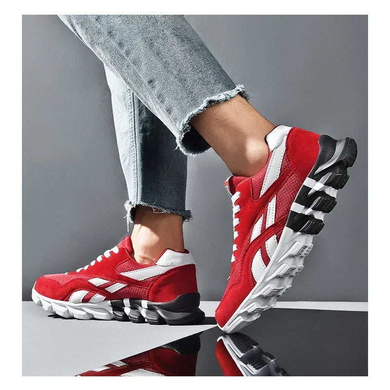 Zapatillas para correr Unisex 2022, zapatos deportivos cómodos para hombre, zapatos ligeros de tendencia para caminar para mujer, zapatillas transpirables para hombre