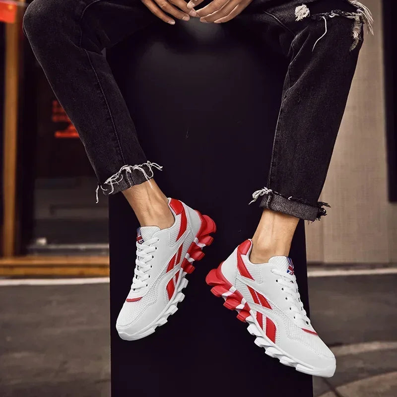 Zapatillas para correr Unisex 2022, zapatos deportivos cómodos para hombre, zapatos ligeros de tendencia para caminar para mujer, zapatillas transpirables para hombre