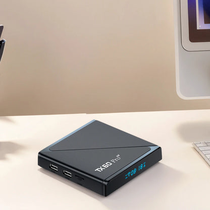 Android 16 TV Box 16GB 256GB Reproductor multimedia 14K 2.4G/5G Dual WiFi Decodificador con control remoto