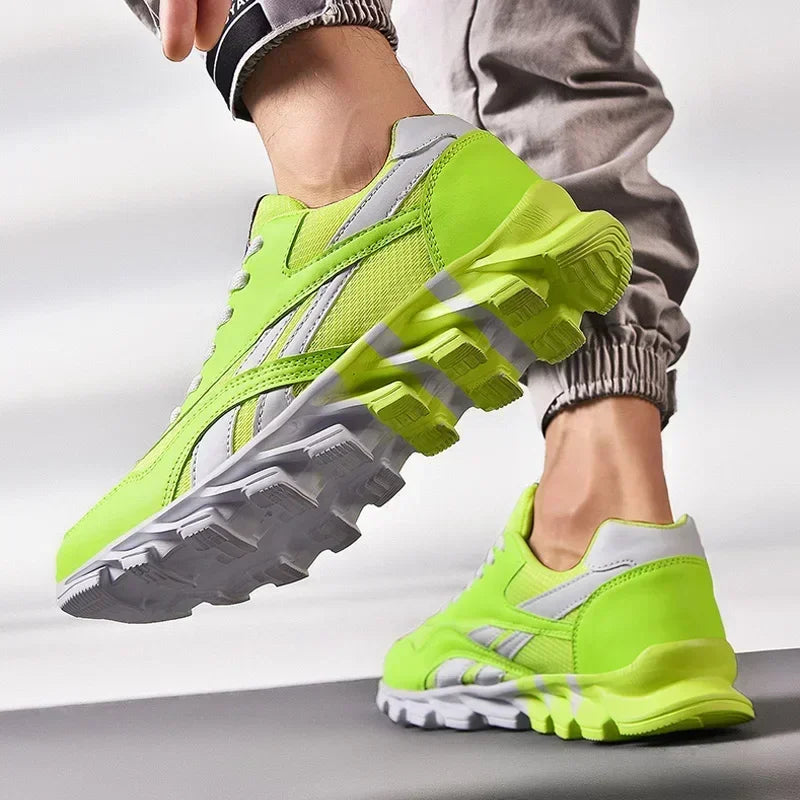 Zapatillas para correr Unisex 2022, zapatos deportivos cómodos para hombre, zapatos ligeros de tendencia para caminar para mujer, zapatillas transpirables para hombre