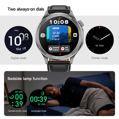 2025 nuevo reloj X reloj inteligente de negocios de alta gama hombre GPS seguimiento brújula Bluetooth llamada Smartwatch hombres deportes impermeable reloj inteligente