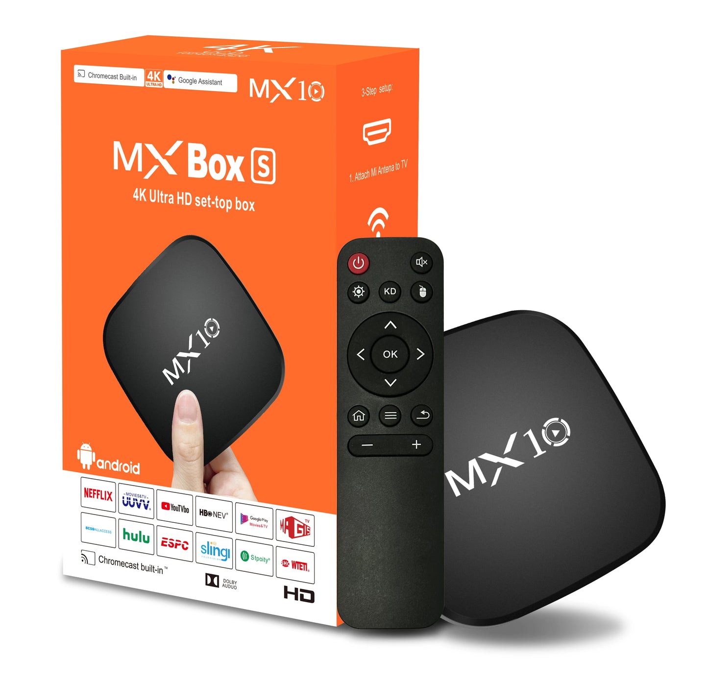 Nuevo Android Tv Box 1GB 8GB Mini Mx10 Smart Tvbox 2 4g Wifi RK3228 decodificador de cuatro núcleos 4K Smart TV BOX WIFI de doble banda