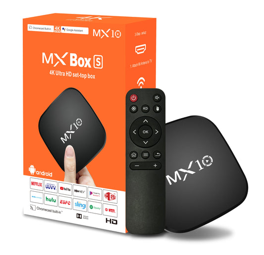 Nuevo Android Tv Box 1GB 8GB Mini Mx10 Smart Tvbox 2 4g Wifi RK3228 decodificador de cuatro núcleos 4K Smart TV BOX WIFI de doble banda