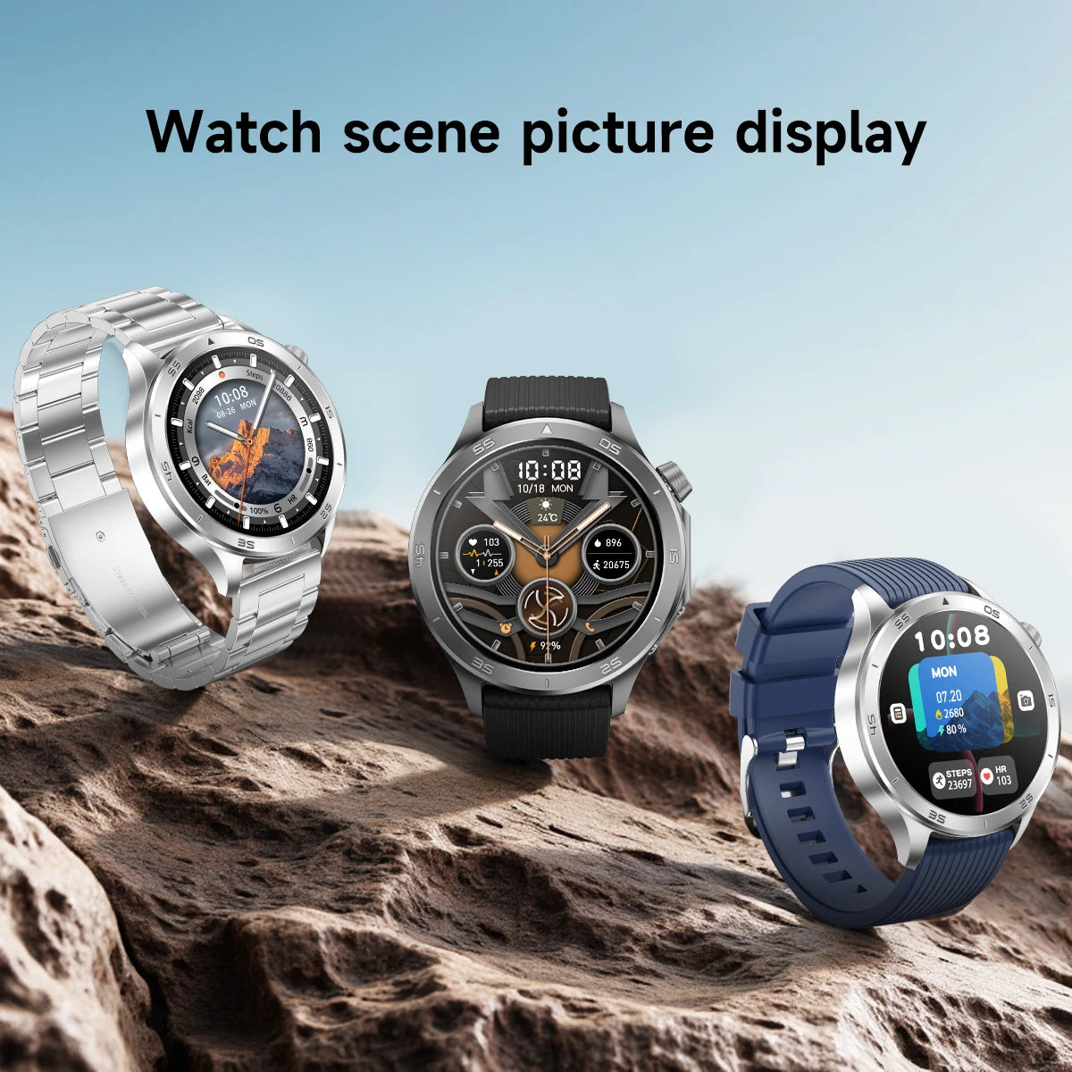 2025 nuevo reloj X reloj inteligente de negocios de alta gama hombre GPS seguimiento brújula Bluetooth llamada Smartwatch hombres deportes impermeable reloj inteligente