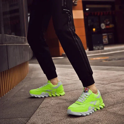 Zapatillas para correr Unisex 2022, zapatos deportivos cómodos para hombre, zapatos ligeros de tendencia para caminar para mujer, zapatillas transpirables para hombre