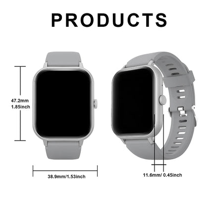 Reloj inteligente, llamada inalámbrica/dial, modo Multideportivo, adecuado para hombres y mujeres, relojes deportivos, para iPhone/android