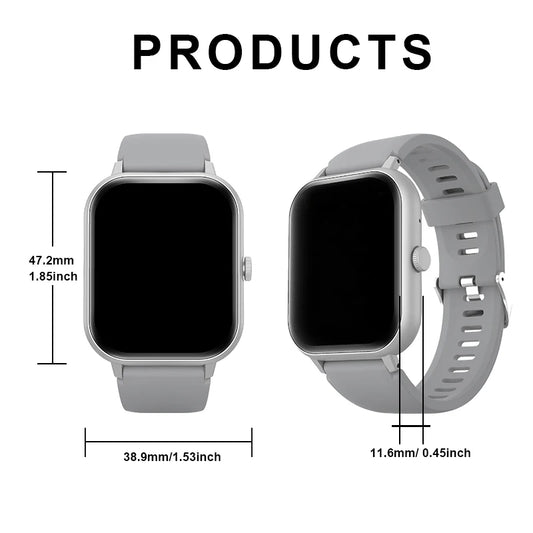 Reloj inteligente, llamada inalámbrica/dial, modo Multideportivo, adecuado para hombres y mujeres, relojes deportivos, para iPhone/android
